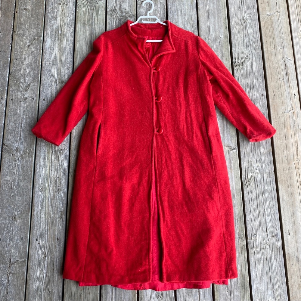Vintage Long Wool Coat